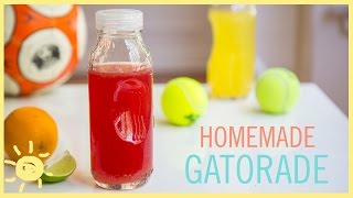 EAT  Homemade Gatorade [upl. by Aicilec]