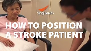 How To Position A Stroke Patient [upl. by Jeanette148]