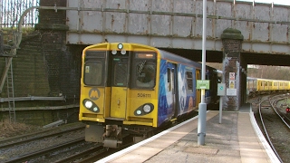 Half an Hour at 216  Birkenhead North Station 1022017  Class 507 508 terminus [upl. by Annoif811]