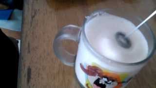 Aerolatte Review Frothing Cold Milk In Under 1 Minute [upl. by Bradley877]